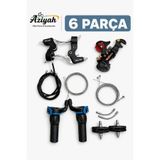 Fly Bike Bisiklet Vites Kolu, Vites Sistemi, Fren kolu, Fren teli, Fren Sistemi, Arka Aktarıcı Pabuç Full Set