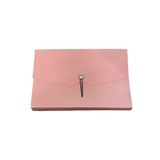 FLY COLOR 13 Bölmeli Körüklü Dosya Lastikli Pembe