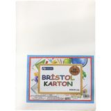 Fly Color 210 gr Bristol Karton 25 x 35 cm 10'lu Beyaz Renkli Sanatsal Malzeme Seti