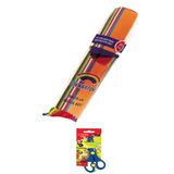 Fly Color 50*70CM Büyük Boy Rulo Fon Kartonu + Uç Korumalı Çocuk Makası