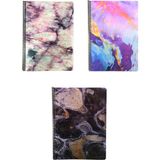 Fly Color Desenli 120 Yaprak Spiralli A4 Kareli Defter Seti