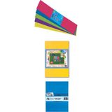 Fly Color Renkli Grapon Kağıdı 10'lu 50 x 200 cm+ Renkli Fon Kartonu 10'lu 25 x 35 cm + A4 Renkli El Işi Kağıdı 10'lu