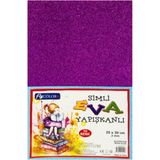Fly Color Yapışkanlı Simli Eva 20X30 cm 10 Adet (6'li Paket)