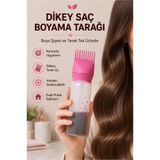 FLY LIFE Dikey Saç Boyama Tarağı - Doldurulabilir Boya Şişeli Uygulama Tarağı (1 Adet)