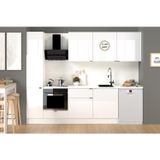 Fly Mobilya 280 Cm %100 Mdf Tezgahlı Efil Ankastre Mutfak Dolabı