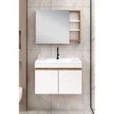 Fly Mobilya Saura Banyo Dolabı 80 cm Beyaz