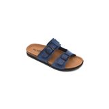 FLY SOFT Erkek Terlik, Çift Toka, Hafif Taban