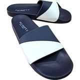 Fly Soft S263.071 Erkek Havuz - Plaj ve Günlük Terlik Lacivert - Beyaz