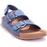 Fly Soft S961 Lacivert Ortopedik Günlük Erkek Çocuk Spor Sandalet
