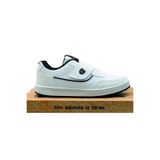 FLY STEP Beyaz Cırtlı Sneaker Ortopedik Esnek Taban Rahat Nefes Alabilen Günlük Yürüyüş Spor Ayakkabı Beyaz 41