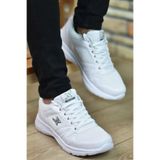 FLY STEP Beyaz Ortopedik Hafif Günlük Spor Yürüyüş Sneaker Ortopedik Ayakkabı Beyaz 37