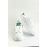 FLY STEP Erkek Spor Fitness Sneaker Günlük Spor Koşu Ve Yürüyüş Ayakkabısı Beyaz Yeşil 42