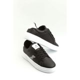 FLY STEP Erkek Spor Fitness Sneaker Günlük Spor Koşu Ve Yürüyüş Ayakkabısı Siyah Beyaz 43
