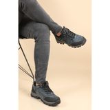 FLY STEP Mavi X5 Suya Soğuğa Dayanıklı Kışlık Outdoor Trekking Kısa Bot Mavi 37