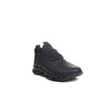 FLY STEP, Poli Taban Rahat Siyah Erkek Sneaker Spor Ayakkabı Siyah 40