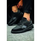 FLY STEP Siyah Günlük Rahat Ortopedik Spor ve Yürüyüş Ayakkabı Sneaker Siyah 43
