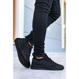 FLY STEP Siyah Triko Sneaker Spor Koşu Ve Yürüyüş Ayakkabısı Siyah 37