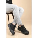 FLY STEP Siyah X5 Suya Soğuğa Dayanıklı Kışlık Outdoor Trekking Kısa Bot Siyah 42