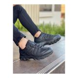 FLY STEP Soğuğa Dayanıklı Kışlık Trekking Ayakkabı Sneaker Kısa Bot Siyah Siyah 41