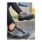 FLY STEP Soğuğa Dayanıklı Kışlık Trekking Ayakkabı Sneaker Kısa Bot Siyah Siyah 43