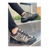 FLY STEP Soğuğa Dayanıklı Kışlık Trekking Ayakkabı Sneaker Kısa Bot Siyah Vizon Siyah 40