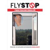 Fly Stop Cırtbantlı Fiberglass Pencere Sinekliği 100X150 cm
