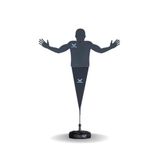 FLY2CATCH Basketbol Antrenman Mankeni ICEMAN - Hentbol ve Voleybol Mankeni 2 el yanda Modeli (16-18 yaş ve A takım)