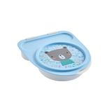 Flybee Gezgin Çocuk Taşınabilir Beslenme Kabı, Bebek Mama Kabı, Çatal & Kaşık Seti - Tilki (Lila koala)