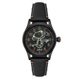 FLYBOY ENGINEER PEANUTS SNOOPY FLYING ACE MONOTONE LIMITED EDITION AV-4156-02 Otomatik (Seiko NH35 Mekanizmalı) Erkek Kol Saati