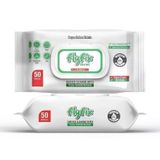 Flyfix 50 Yaprak Easy Clean Beyaz Sabun Katkılı Yüzey Temizlik Havlusu
