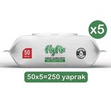 Flyfix Easy Clean Beyaz Sabunlu Yüzey Temizlik Havlusu 5’li Paket