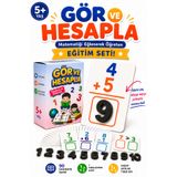 Flymod Gör Ve Hesapla Montessori Matematik Toplama Çıkarma Kreş Ana Sınıf Yükselen Eğitici Zeka kutu Oyunu