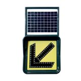 FM Trafik 11860FLS 30x30 cm Solar Ledli Flaşör Lamba