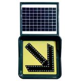 FM Trafik 11862FLS 30x30 cm Solar Ledli Flaşör Lamba