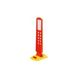 FM Trafik 4.5x26x16 cm Levhalı Şerit Düzenleme Butonu