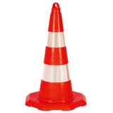 FM Trafik 50 cm Çift Reflektifli Pvc Koni
