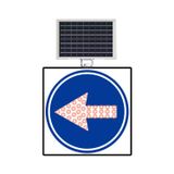 FM Trafik 600x600 mm Soldan Gidiniz