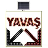 FM Trafik 600x600 mm Yavaş Çift Yönlü Ok