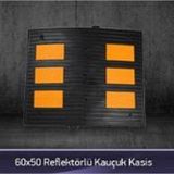 FM Trafik 60x50 Reflektörlü Kauçuk Kasis