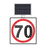 FM Trafik 70 Km/H 600x600 mm Hız Limiti