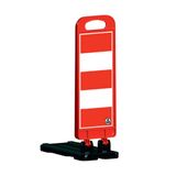 FM Trafik 72x22x45 cm Katlanır Uyarı Levhalı Bariyer