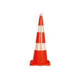 FM Trafik 90 cm Çift Reflektifli Pvc Koni