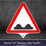 FM Trafik Tek Taraflı Kasisli Yol Tabelası