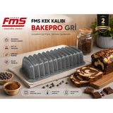 Fms Bakepro Gri Döküm Granit Kek Kalıbı | Yapışmaz Yüzeyli |