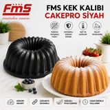 Fms Cakepro Siyah Döküm Granit Kek Kalıbı | Yapışmaz Yüzeyli |