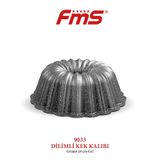 Fms Döküm Dilimli Kek Kalıbı Gri