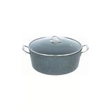 FMS G1009 Granit 34 cm Gri Endüstriyel Derin Tencere
