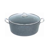 FMS G1009 Gri Granit Endüstriyel 34 No Derin Tencere