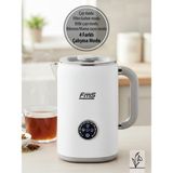 Fms Life Pro Kettle E4001 | 1.7 Litre | Dokunmatik Ekran | | 1500W Hızlı Kaynama | Çelik Rezistans - Beyaz
