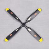 FMS RC Uçak Parçası - Pervane 7,5×4 (4 Bıçak) 800 mm P51 V2 / F4U V2 için